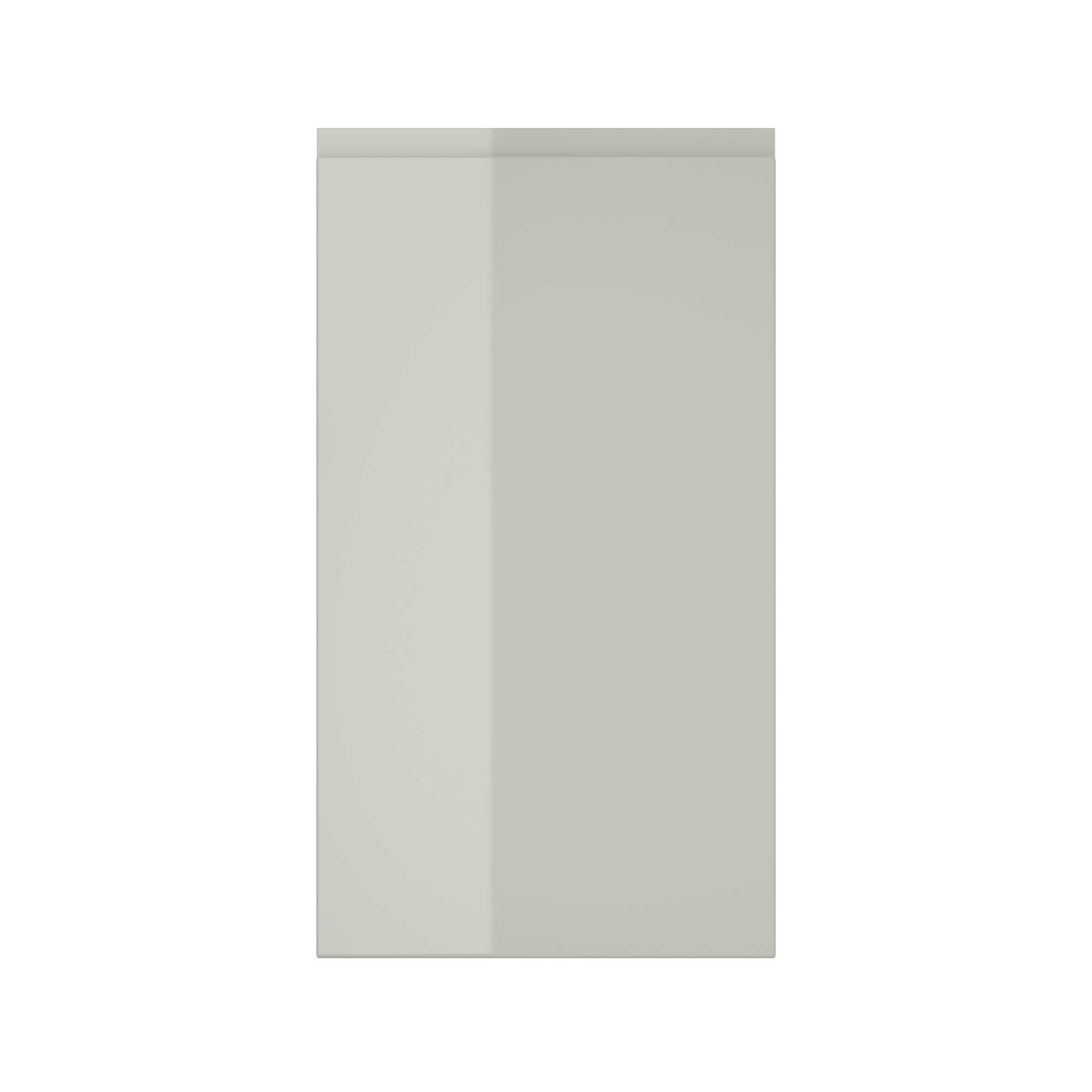 1245 X 597 Appliance Door - Strada Light Grey Gloss